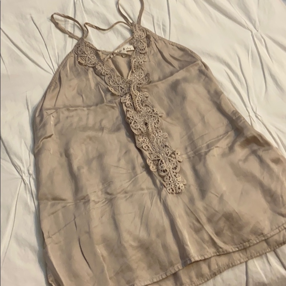 Willow and Clay Lace Cami